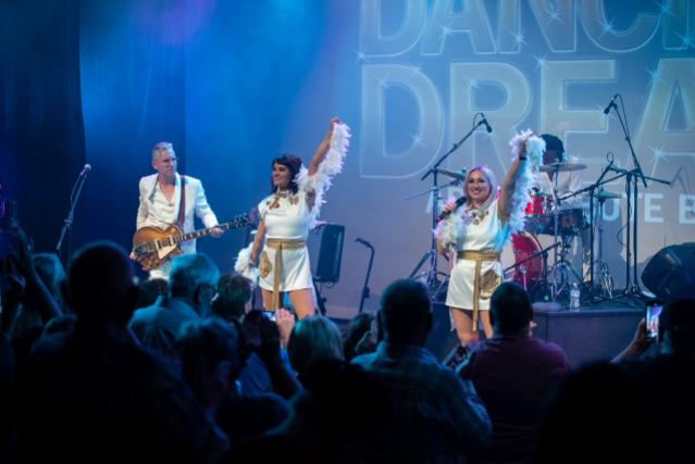 Songs from Mamma Mia with  ABBA Tribute Band Dancing Dream
