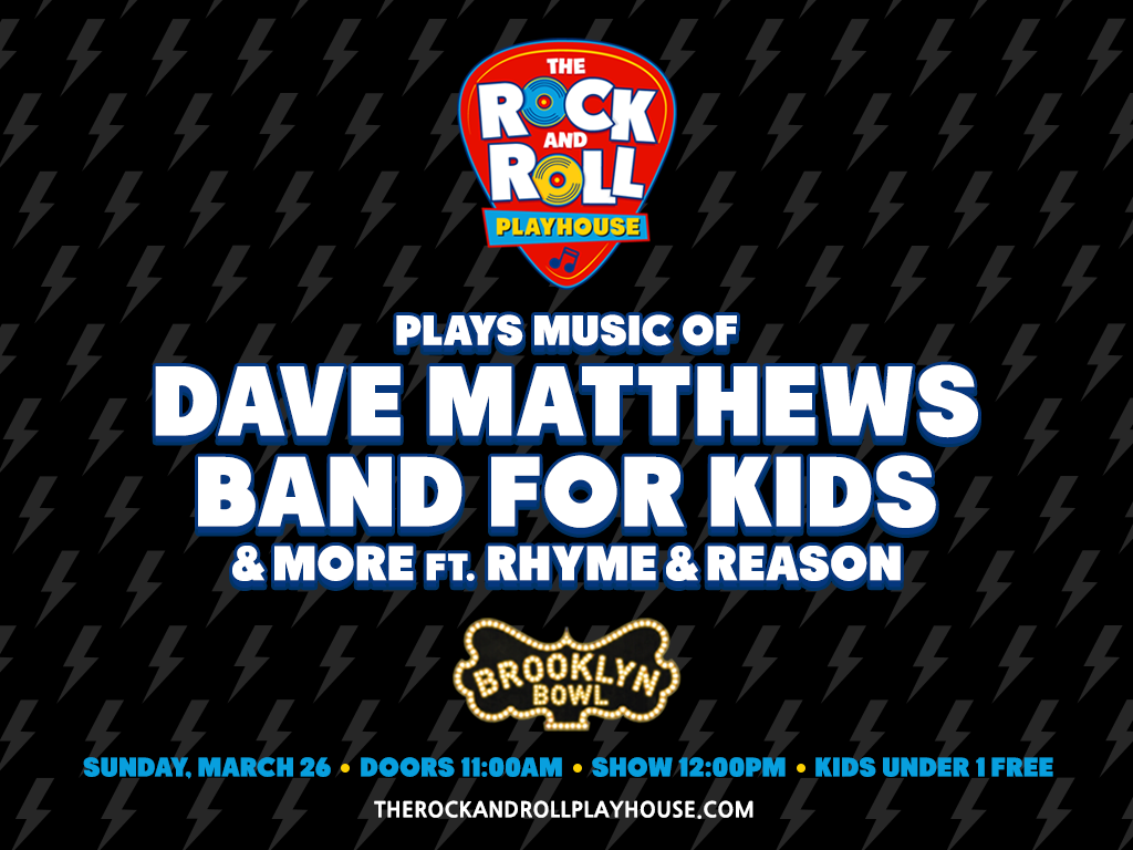 The Rock and Roll Playhouse plays the Music of Dave Matthews Band for Kids + More