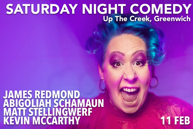 Saturday Night Comedy Sat 11 Feb