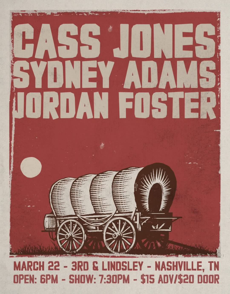 Cass Jones with Sydney Adams & Jordan Foster
