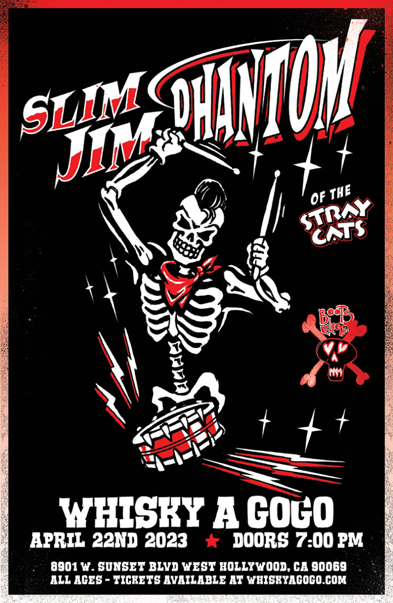 Slim Jim Phantom Trio (of The Stray Cats)