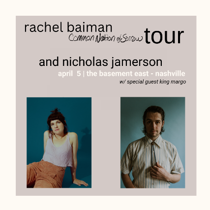 Rachel Baiman w/ Nicholas Jamerson and King Margo