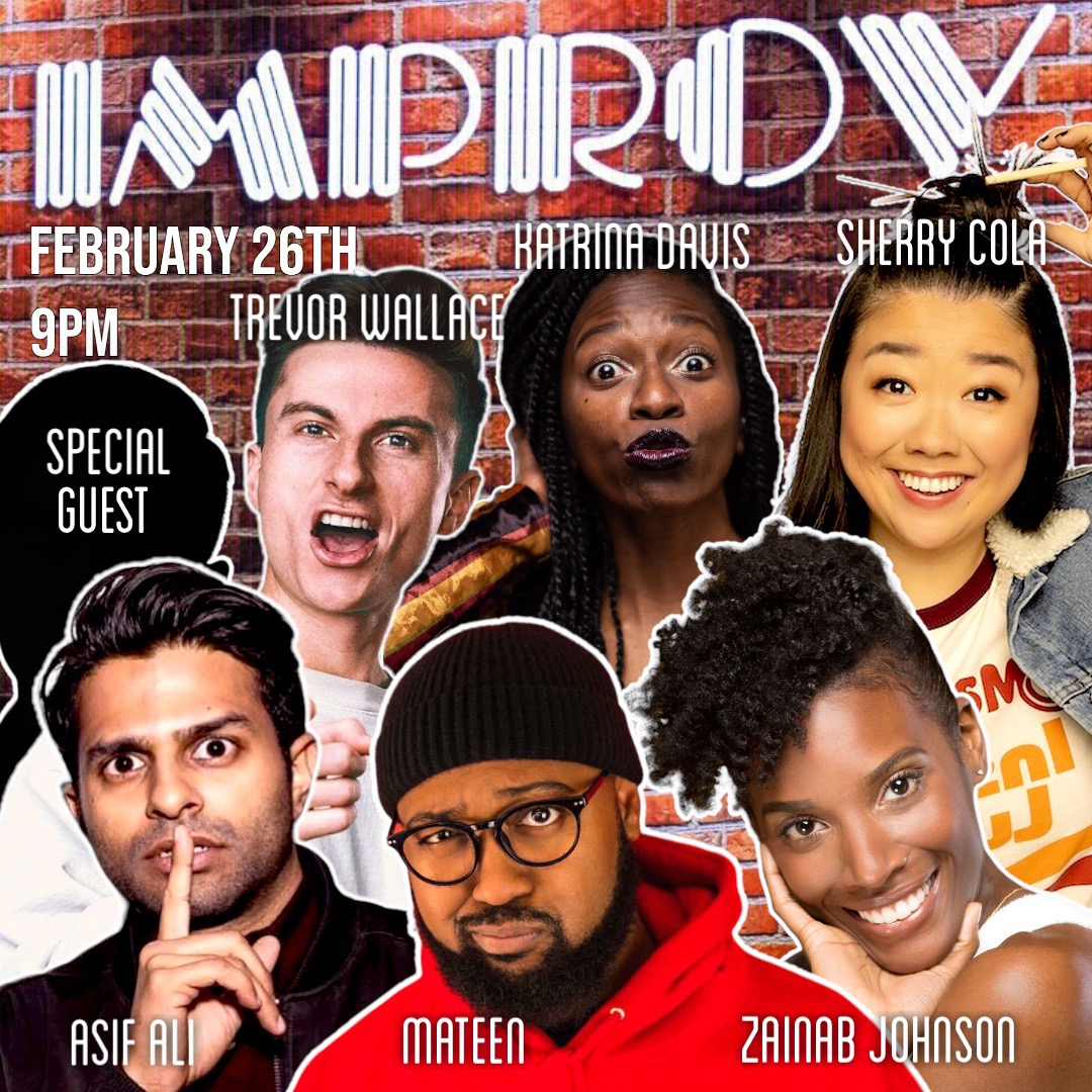 Late For Work ft. Donnell Rawlings, Trevor Wallace, Asif Ali, Audrey Stewart, Katrina Davis, Mateen Stewart, and more TBA!