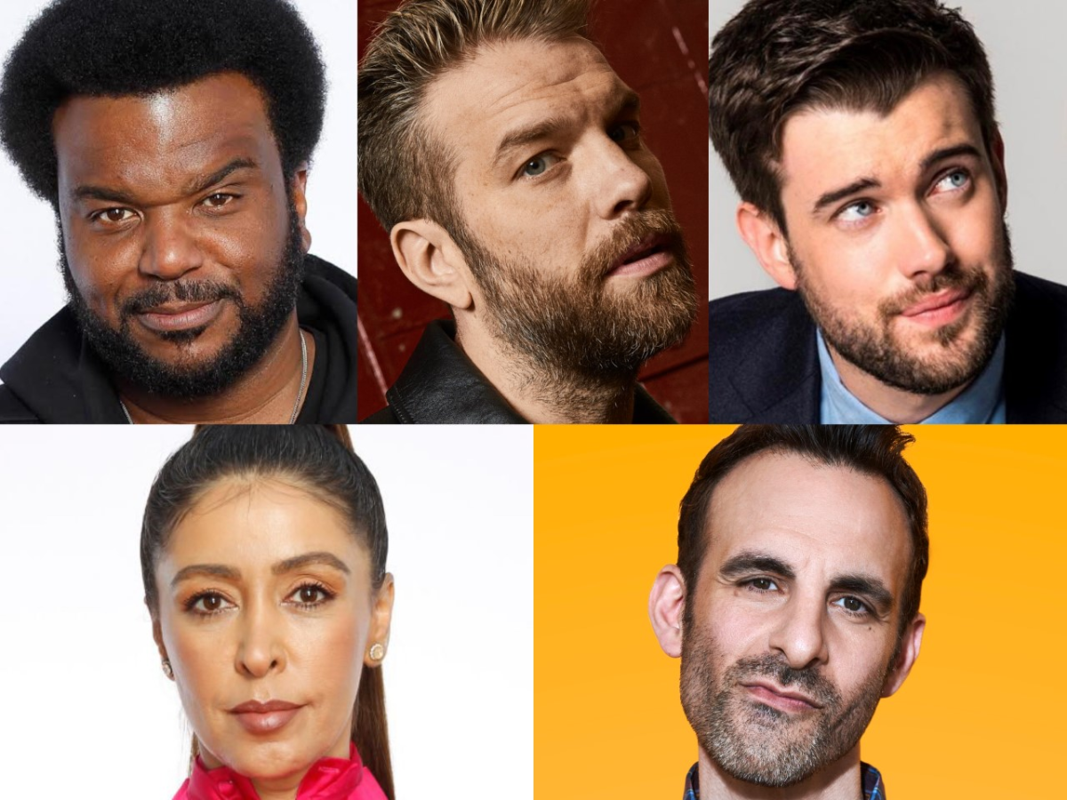 Anthony Jeselnik, Jack Whitehall, Craig Robinson, Brian Monarch, Gali Kroup, and very special guests!