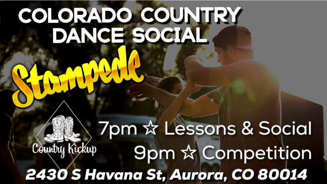 Colorado Country Dance Social at Stampede