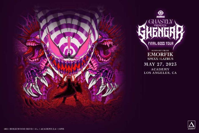 Ghastly presents GHENGAR: Final Boss Tour at Academy LA