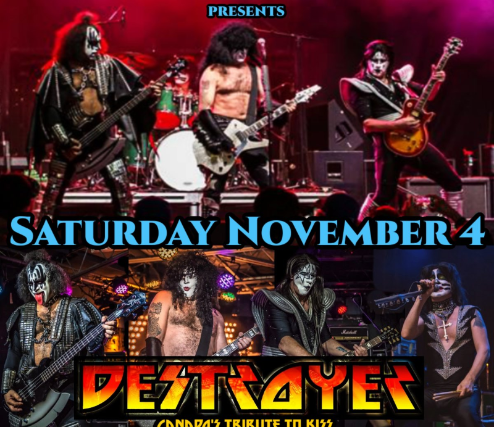 Image used with permission from Ticketmaster | KISS TRIBUTE DESTROYER tickets