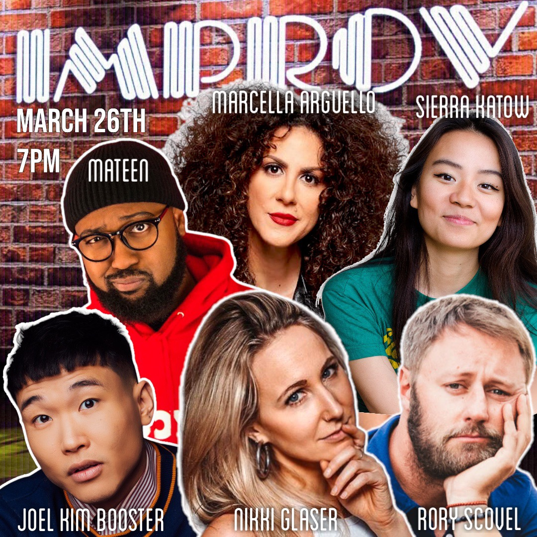 Late For Work ft. Joel Kim Booster, Nikki Glaser, Marcella Arguello, Rory Scovel, Sierra Katow, Mateen Stewart & more TBA!