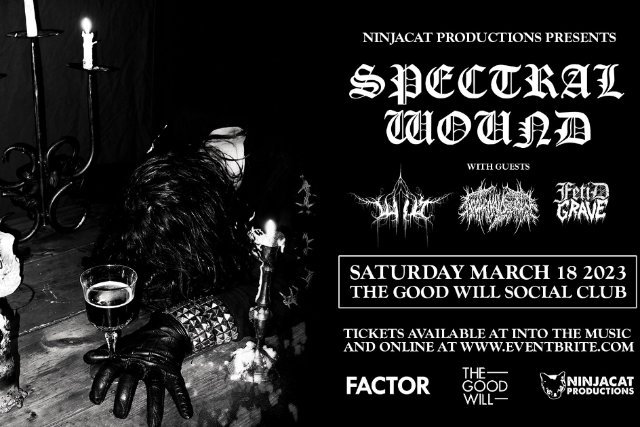 Image used with permission from Ticketmaster | Spectral Wound tickets