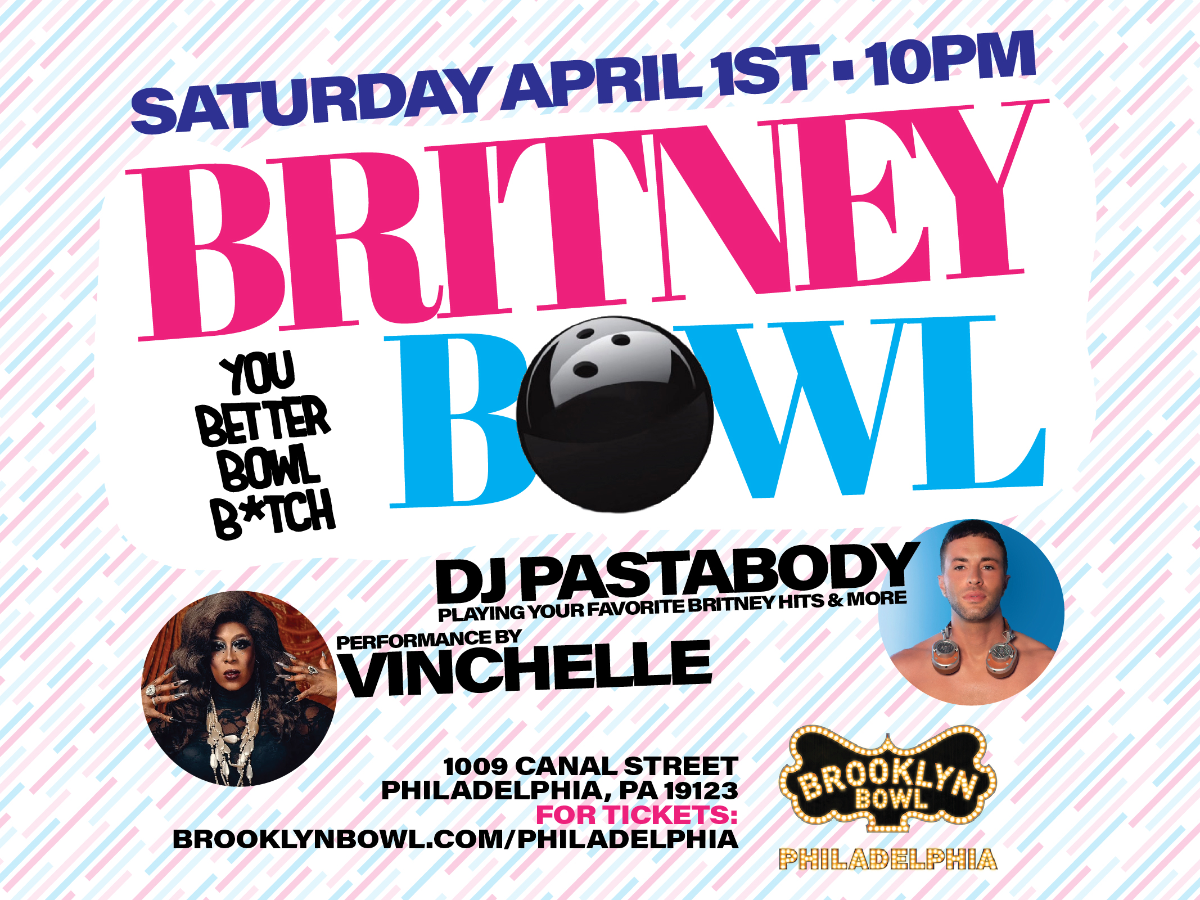 Britney Bowl VIP Lane For Up To 8 People!
