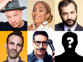 Judd Apatow, Amanda Seales, Brian Monarch, Jeff Ross, Erik Griffin, Jessica Keenan and very special guests!