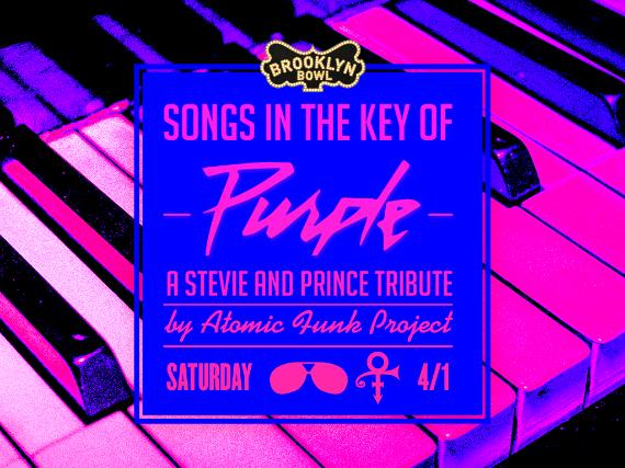 More Info for Songs in the Key of Purple: A Stevie + Prince Tribute with Atomic Funk Project