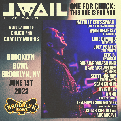 More Info for J.WAIL ft. Natalie Cressman (Trey Anastasio Band) + Special Guests