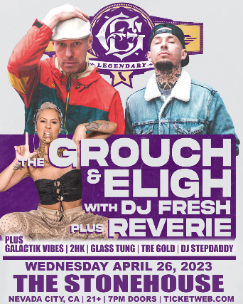 THE GROUCH & ELIGH at Miners Foundry Cultural Center