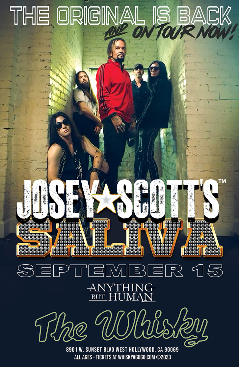 Josey Scott (The Original Voice of Saliva), Anything But Human, Brandon Gaddy Drummer, Grievance, Scott Rocco, Synth Fantastic