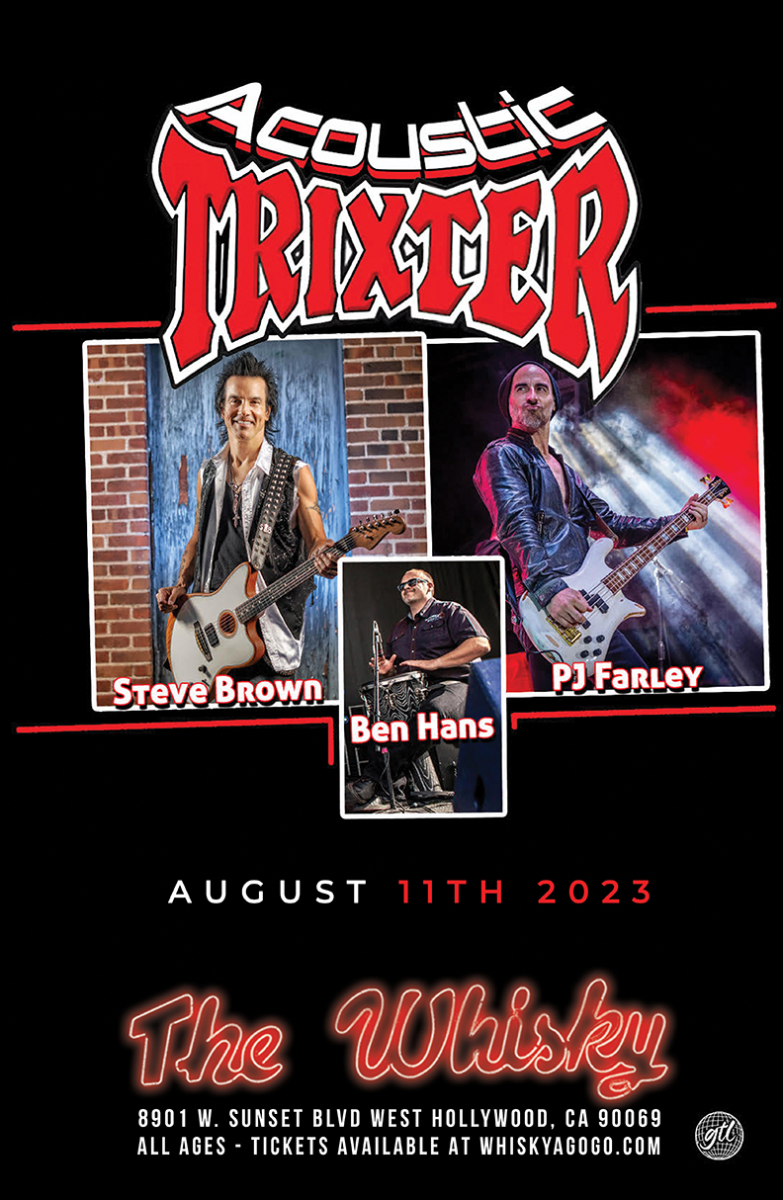 TRIXTER (acoustic), Billy McNicol, Juliez Andrewz, RODG, We Are The Black Things, Abrevity