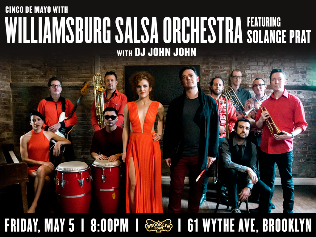 Williamsburg Salsa Orchestra featuring Solange Prat