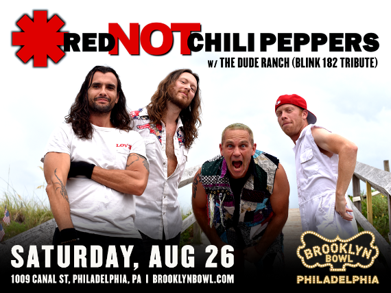 Red NOT Chili Peppers VIP Lane For Up To 8 People!