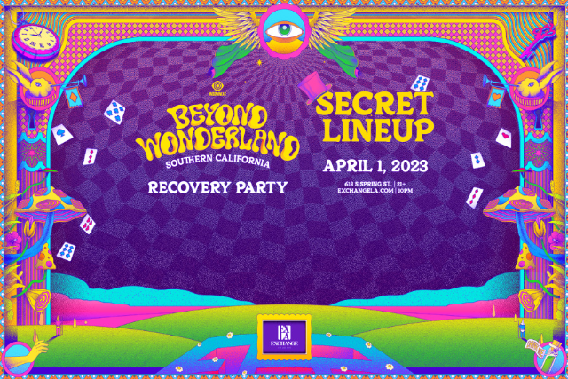 Beyond Wonderland Recovery Party: Secret Lineup