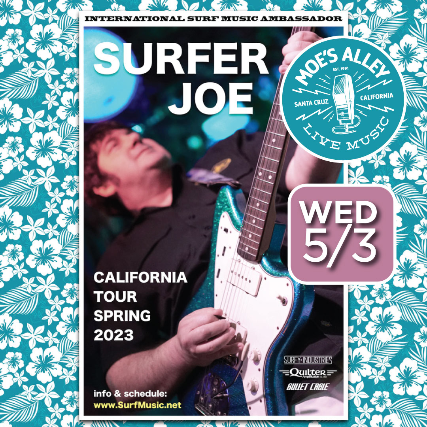 Moe's Alley Presents: Surfer Joe w/ The New Shockwaves