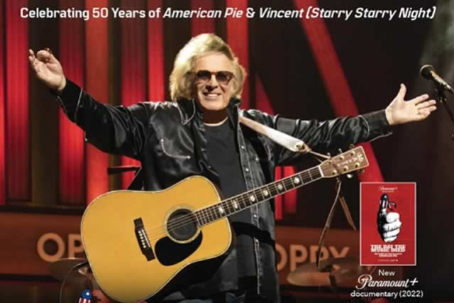 Don McLean: The American Pie 50th Anniversary Tour