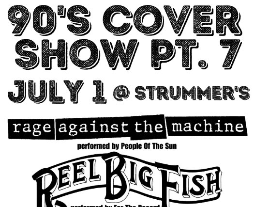 90's Cover Show Pt 7 at Strummer's