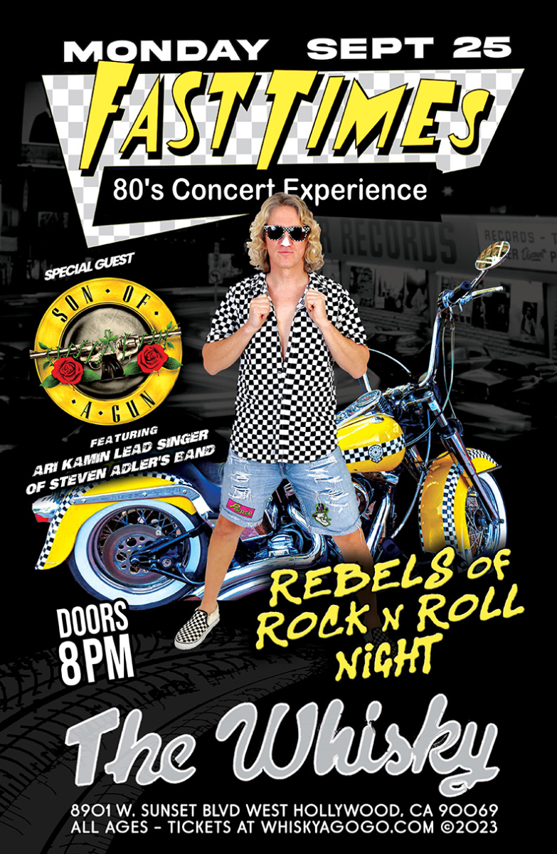 Fast Times, Son of A Gun (a tribute to Guns N Roses) ft. Ari Kamin of Adler's Appetite