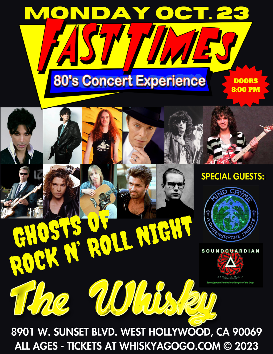 Fast Times, Mind/Cryme (A Tribute to Queensryche), Sound Guardian (a Tribute to Chris Cornell)
