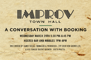 Improv Town Hall: A Conversation with Booking