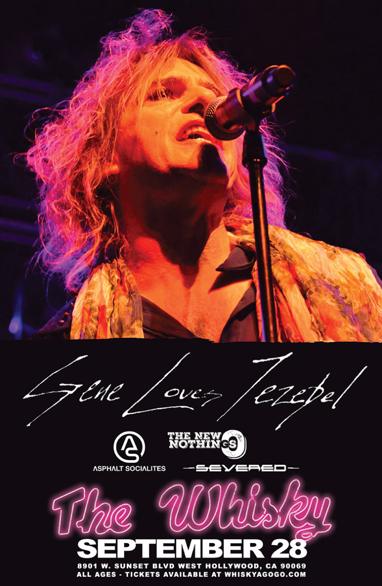 Gene Loves Jezebel, Asphalt Socialites, The New Nothings, Willem McCormick Band, Severed, Incomplete Monday, Hangman Blind