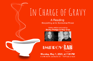 In Charge of Gravy: A Reading with Becky Pedigo and Roy Cruz!