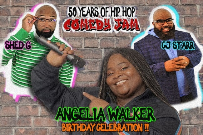 Angelia Walker 50 years of Hip Hop Comedy Jam