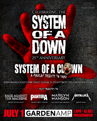 System of a down on sale tribute