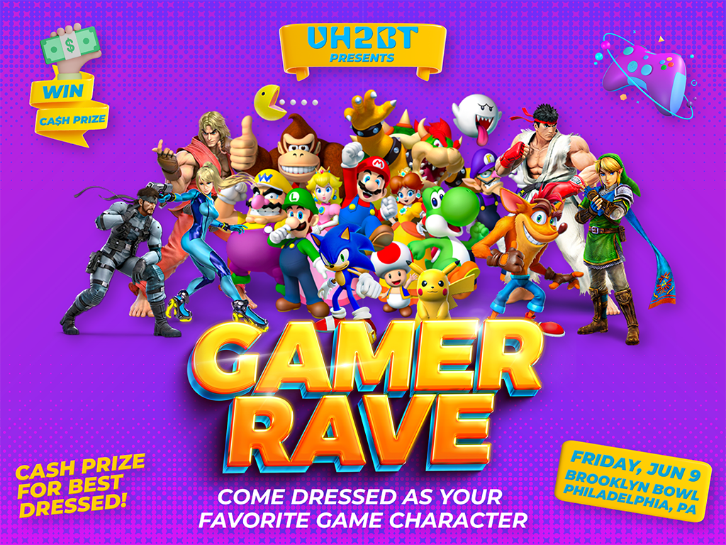 Gamer Rave VIP Lane For Up To 8 People!