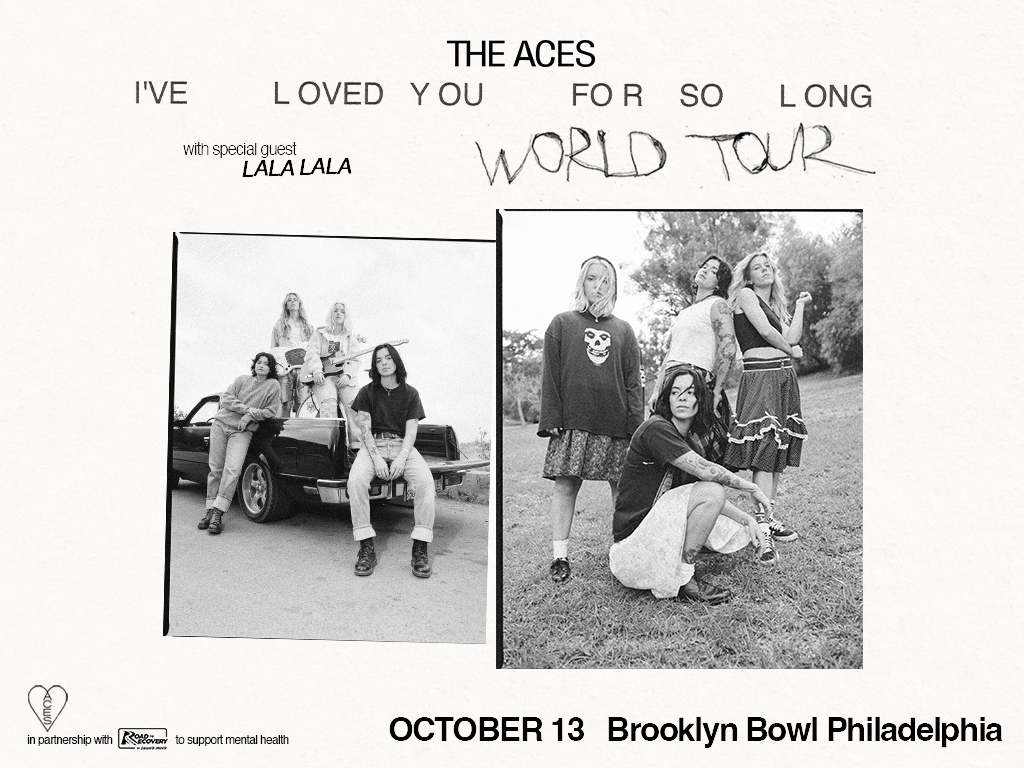 The Aces – I've Loved You For So Long World Tour