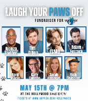 Laugh Your Paws Off: A WUFAW Fundraiser ft. Tim Dillon, Alonzo Bodden, Ismo, Adam Ferrara, Sarah Halstead, Rich Chassler, April Macie, Gary Cannon!