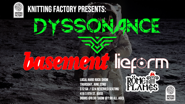 Locals Nite At The Knit: Dyssonance + More!