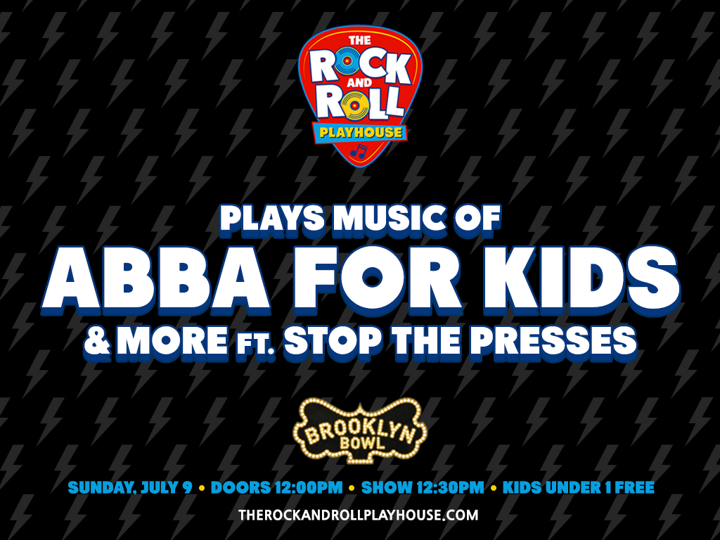 The Rock and Roll Playhouse plays the Music of ABBA for Kids ft. Stop the Presses