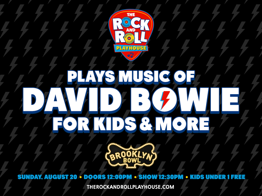 The Rock and Roll Playhouse plays the Music of David Bowie for Kids