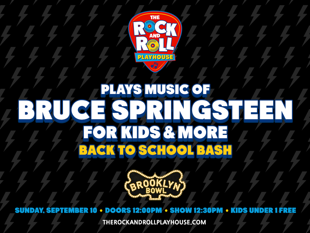 The Rock and Roll Playhouse plays the Music of Bruce Springsteen for Kids Back to School Bash