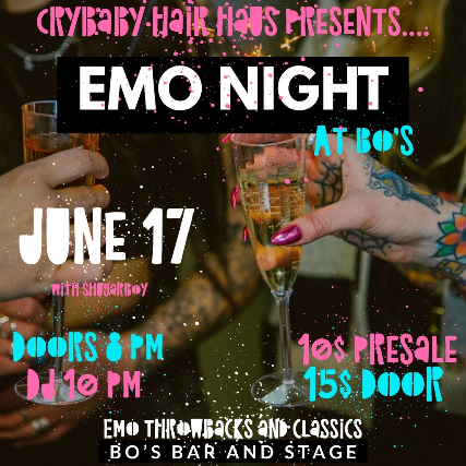 EMO NIGHT – Bo's Bar and Stage