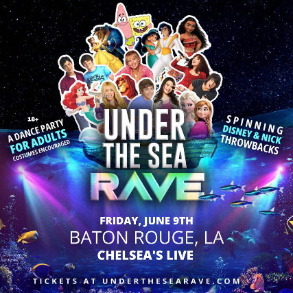 Under The Sea Rave June 09, 2023 at Chelsea’s Live in Baton Rouge, LA 9 ...