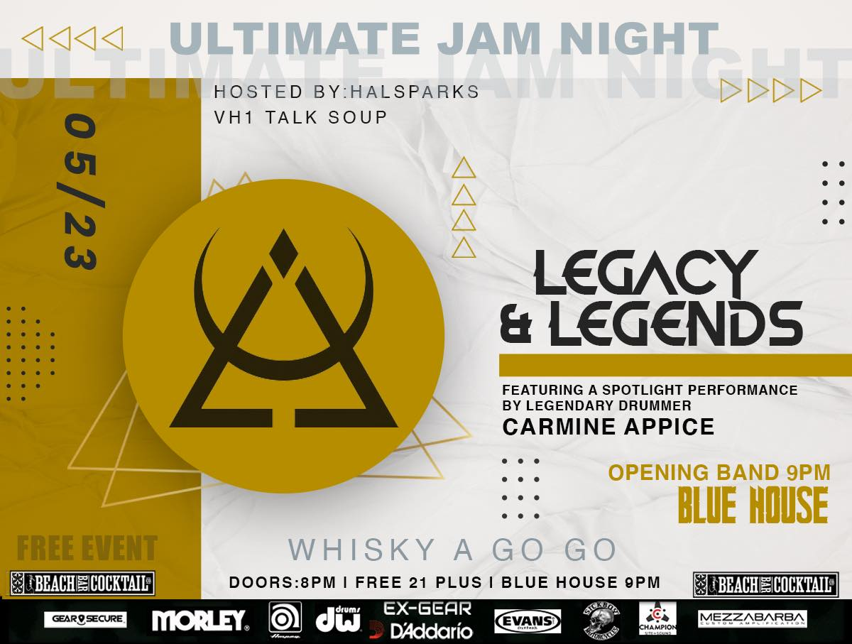 Ultimate Jam Night (Legacy & Legends), Carmine Appice, Blue House