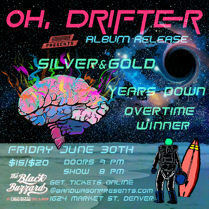 Oh, Drifter, Silver & Gold, Years Down, Overtime Winner