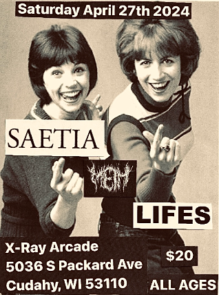 Saetia, Meth., LIFES at X-Ray Arcade