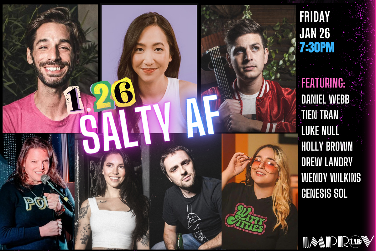 Salty AF! ft. Daniel Webb, Tien Tran, Luke Null, Holly Brown, Julia Stone, Wendy Wilkins & Genesis Sol