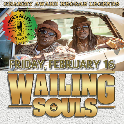 Moe s Alley Presents Wailing Souls w Boom Draw DJ Spleece