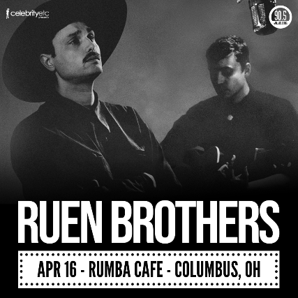 WCBE presents the Ruen Brothers at Rumba Cafe