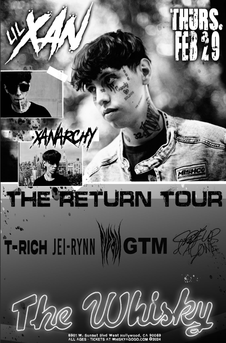 Lil Xan, T-Rich, 1k Watts, 130, Jei-Rynn, Lil Tytan, Fyeboi, G.T.M., Coeur d'Alone
