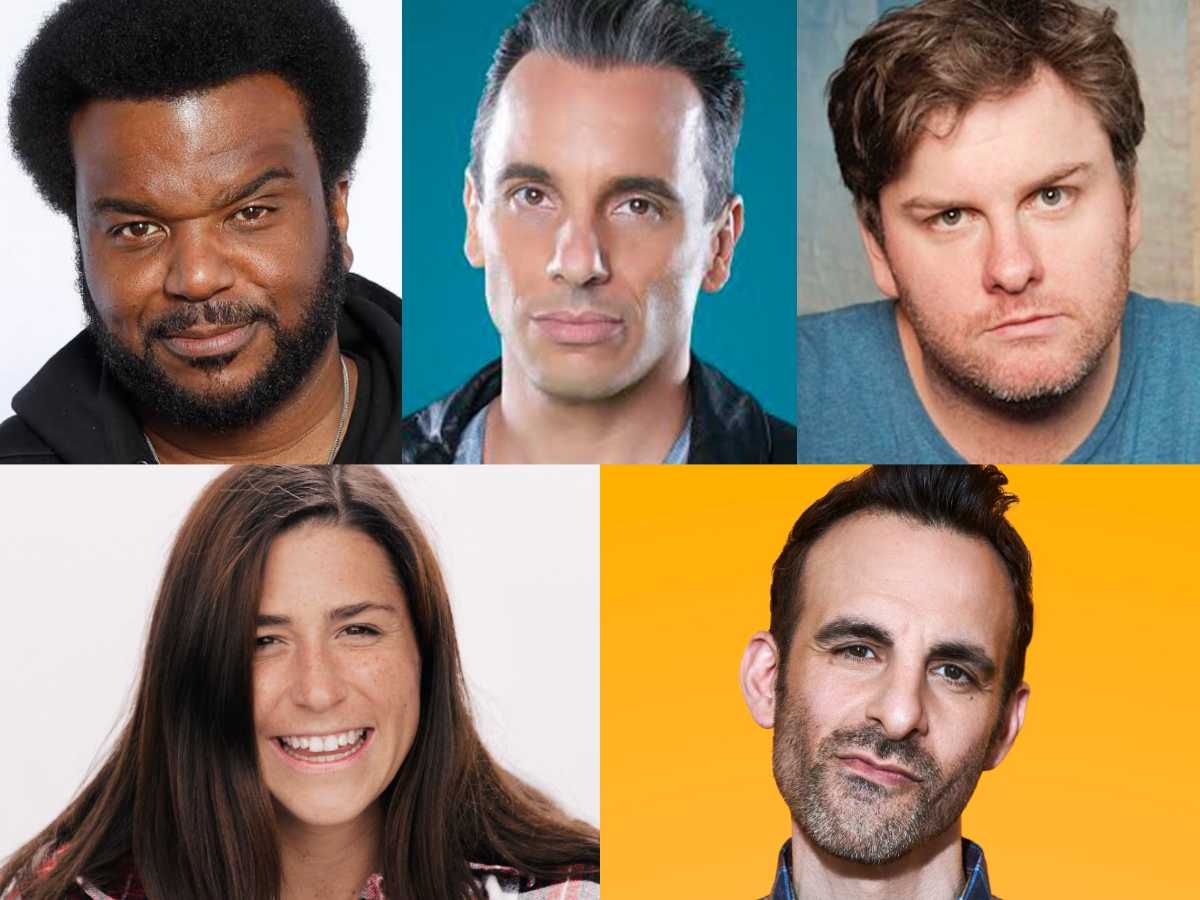 Sebastian, Tim Dillon, Craig Robinson, Brian Monarch, Audrey Stewart and very special guests!